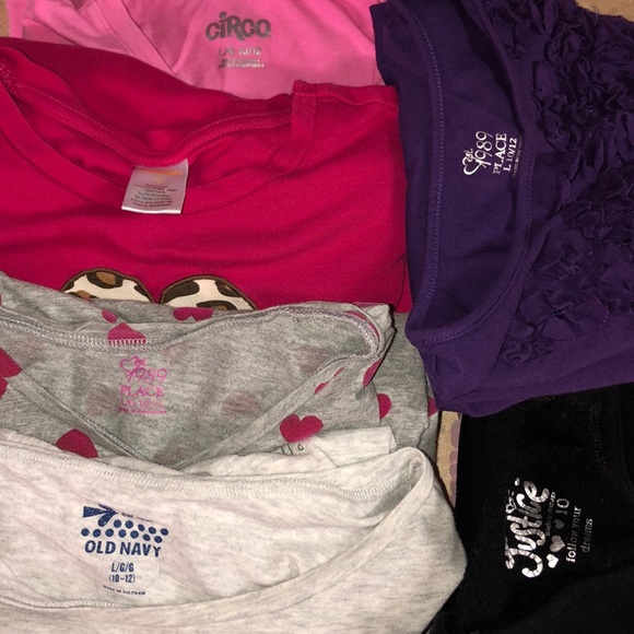 Girls Lot of 6 shirts - size: 10/12 - Picture 8 of 8